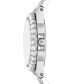 ფოტო #3 პროდუქტის Women's Lennox Quartz Three-Hand Silver-Tone Stainless Steel Watch 30mm