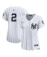 Фото #1 товара Women's Derek Jeter White New York Yankees Home Limited Player Jersey