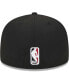 Фото #3 товара Men's Black Miami Heat Checkerboard UV 59FIFTY Fitted Hat