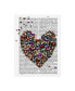 Фото #1 товара Fab Funky Butterfly Heart Canvas Art - 27" x 33.5"