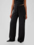 Фото #2 товара High Rise Crinkle Texture Pull-On Cargo Pants