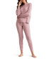 Фото #1 товара Women's Juno Hacci 2 Piece Pajama Set