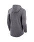 ფოტო #3 პროდუქტის Men's Heather Gray Oregon Ducks Blitz Hoodie Long Sleeve T-Shirt