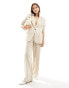 Vila linen blazer co-ord in oatmeal