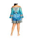 ფოტო #2 პროდუქტის Plus Size Summer Nights Dress