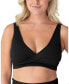 ფოტო #1 პროდუქტის Plus Size Sublime Adjustable Crossover Nursing & Lounge Bra Fits 42B-44D