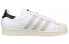 Фото #3 товара adidas originals Superstar 防滑耐磨 低帮 板鞋 男女同款 米棕白 / Кроссовки Adidas originals Superstar FV2808