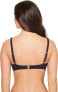 Bleu Rod Beattie Women's 236583 Black Bikini Top Swimwear Size 34D