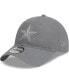 ფოტო #1 პროდუქტის Men's Gray Dallas Cowboys Color Pack 9TWENTY Adjustable Hat