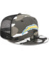 Men's Urban Camo Los Angeles Chargers 9FIFTY Trucker Snapback Hat