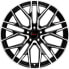 Secret Wheels SW4 black polish 9x20 ET45 - LK5/108 ML63.4