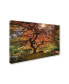 Фото #2 товара Moises Levy 'The Tree Horizontal' Canvas Art - 12" x 19"