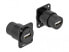 Фото #1 товара Delock 86784 - USB A - USB A - Black