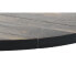 Dining Table DKD Home Decor Black Natural Metal Mango wood 200 x 100 x 76 cm