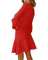 Фото #2 товара Платье женское Nino Balcutti - красное 31,9 дюймов от плеча
