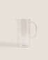 Фото #9 товара Cylindrical borosilicate glass jug