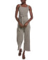 Фото #1 товара Sage The Label Gia Belted Denim Overall Women's Grey M