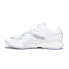 Фото #6 товара Puma Accelerate Nitro Sqd Racquet Sports Mens White Sneakers Athletic Shoes 107