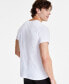 Фото #4 товара Men's 5-Pk. Cotton Classics Crew Neck Undershirts, Created for Macy's