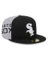 Men's Black/Gray Chicago White Sox Gameday Sideswipe 59Fifty Fitted Hat