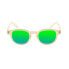 Очки PALOALTO Laguna Beach Polarized Matte Transp Brown, Revo Green/CAT3 - фото #3