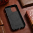 Фото #11 товара Чехол для iPhone 14 Pro Max ICARER из натуральной кожи черный