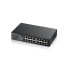 Фото #3 товара Сетевой коммутатор ZyXEL GS1100-16 - 16 портов - Гигабитный Ethernet (10/100/1000) - Монтаж в стойку - Монтаж на стену