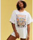 ფოტო #7 პროდუქტის Juniors' Printed Sweet Sunshine T-Shirt