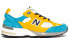 Кроссовки New Balance NB 991 Retro Yellow Blue
