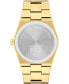 ფოტო #3 პროდუქტის Men's Quest Swiss Quartz Ionic Gold PVD Steel 40mm Watch