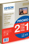 Фото #2 товара Epson Premium Glossy Photo Paper - A4 - 2x 15 Sheets - Premium-gloss - 255 g/m² - A4 - 30 sheets - - SureColor SC-T7200D-PS - SureColor SC-T7200D - SureColor SC-T7200-PS - SureColor SC-T7200 -... - 1 pc(s)