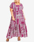 Фото #1 товара Plus Size Sophia Maxi Dress
