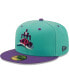 Фото #1 товара Men's Turquoise, Purple Peoria en el Rio Copa De La Diversion 59FIFTY Fitted Hat