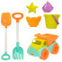 Фото #1 товара CB TOYS Playa And Cube Set Truck With Beach Color Accessories
