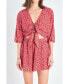 Фото #1 товара Women's Floral Tied Romper