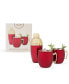 Фото #7 товара Moscow Mule Mug and Cocktail Shaker, Set of 3
