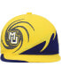 Big Boys Gold and Blue Marquette Golden Eagles Spiral Snapback Hat