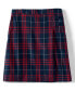 ფოტო #3 პროდუქტის Girls School Uniform Plaid A-line Skirt Below the Knee