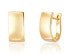 Decent gold plated earrings SVLE1316XH2GO00