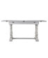 Фото #5 товара Eerry Farmhouse Folding Trestle Console to Dining Table