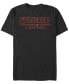 Фото #1 товара Stranger Things Men's Neon Logo Short Sleeve T-Shirt