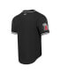 ფოტო #4 პროდუქტის Men's Black Alabama Crimson Tide Mesh Full-Button Replica Baseball Jersey