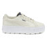 Фото #1 товара Puma Forever Better Karmen Platform Womens White Sneakers Casual Shoes 38665702