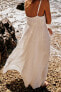 Фото #6 товара Платье миди из хлопкового муслина ZARA
