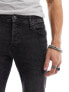 Фото #3 товара Jack & Jones mike tapered jeans in washed black