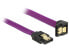 Delock 83696 - 0.5 m - SATA III - Male/Male - Purple - Straight
