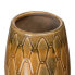 Vase 15 x 15 x 22,5 cm Ceramic Mustard