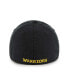 ფოტო #2 პროდუქტის Men's Black Golden State Warriors Classic Franchise Fitted Hat
