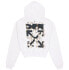 Толстовка белая женская OFF-WHITE Logo OWBB016R190030430110 M - фото #2