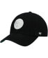 Men's '47 Black Atlanta Hawks Team Franchise Fitted Hat